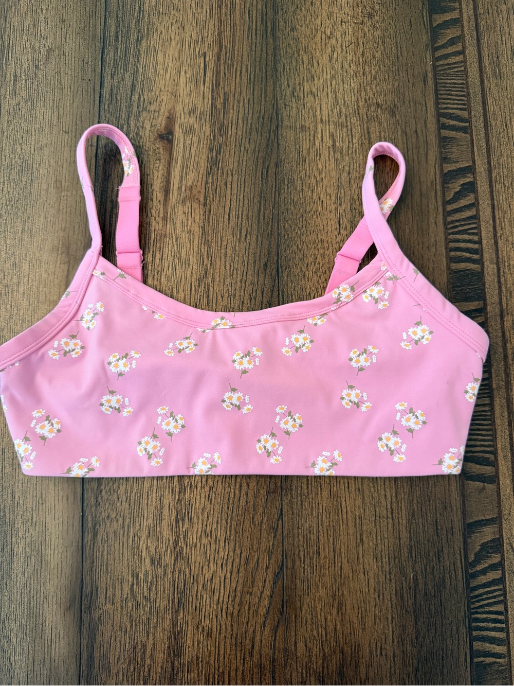 aerie OFFLINE Goals Scoop Sports Bra Floral Scoop Bralette Women’s Small